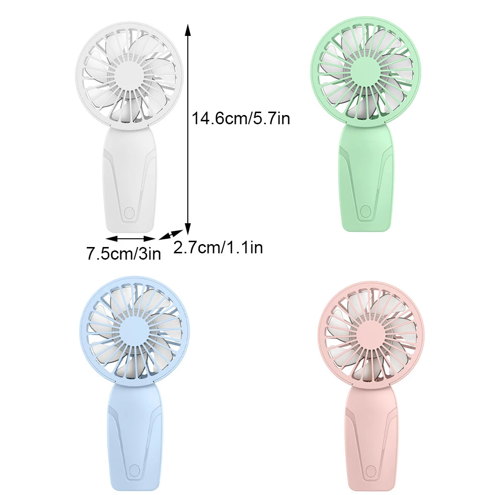 Portable Mini USB Fan – Lightweight & Rechargeable