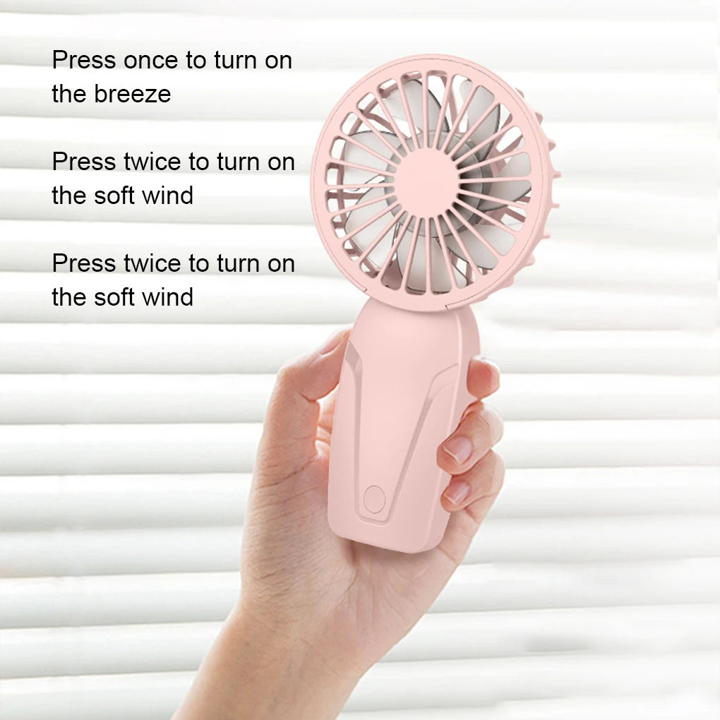 Portable Mini USB Fan – Lightweight & Rechargeable