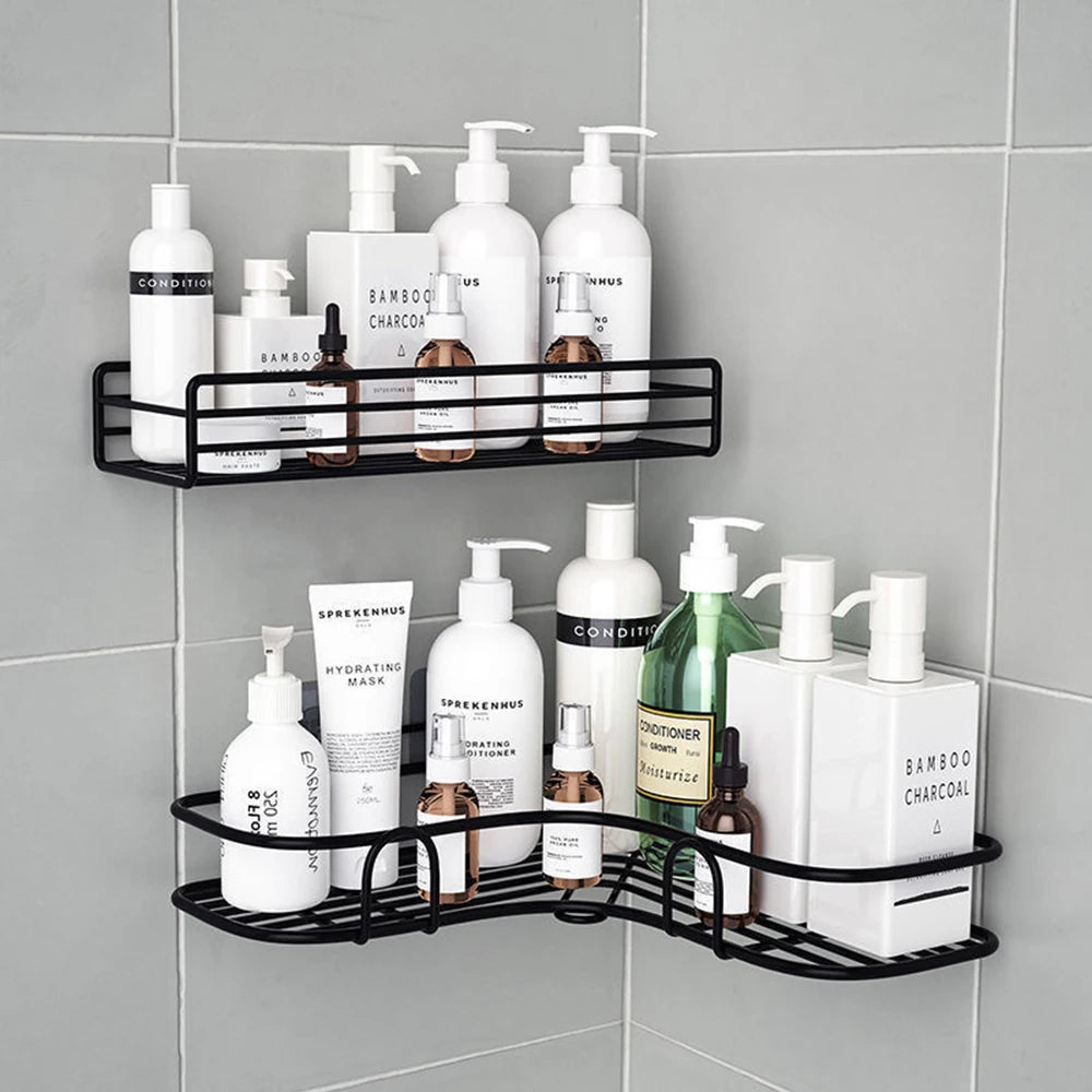 Shower Shelf – No-Drill Suction Holder